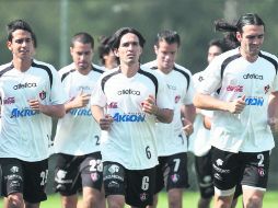 Los jugadores del Atlas se muestran confiados de cara al encuentro contra el Toluca. MEXSPORT  /