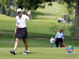 Lorena Ochoa queda muy contenta con los resultados del torneo Lorena Ochoa Invitational. E. PACHECO  /