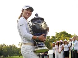 La golfista coreana In-Kyung Kim se apoderó de la victoria de LOI 2010. E. PACHECO  /