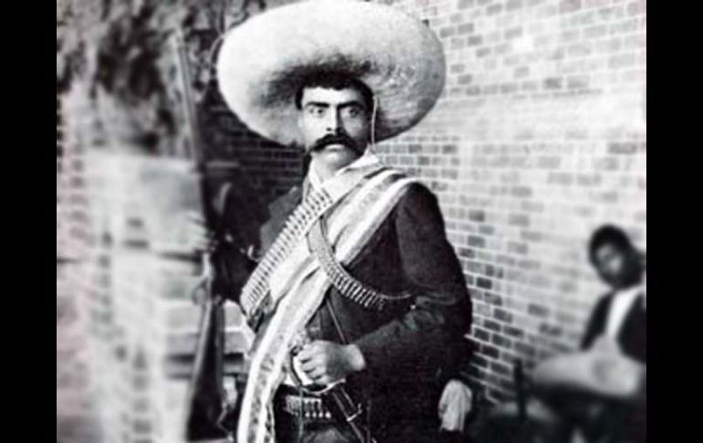 Emiliano Zapata, uno de los líderes de la Revolución mexicana.  ESPECIAL  /