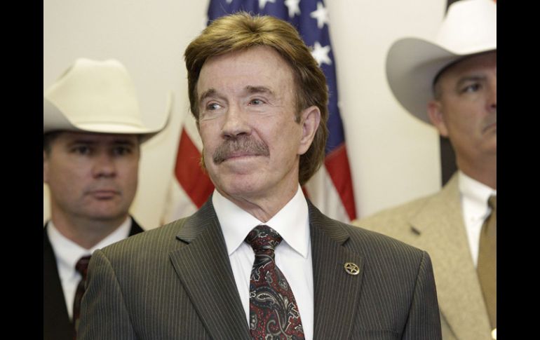 La designación coloca a los Norris en una lista de decenas de otros Texas Rangers honorarios. AP  /