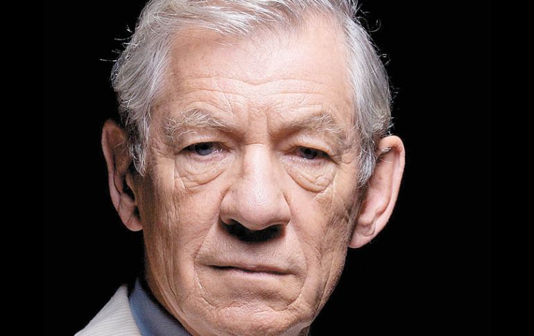 El veterano actor británico Ian McKellen. EL UNIVERSAL  /