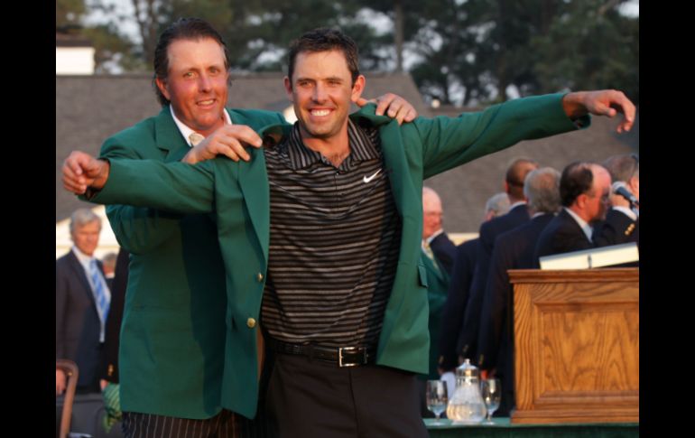 El campeón resultó ser el sudafricano Charl Schwartzel, de 26 años de edad. AFP  /