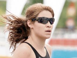 La triatleta jalisciense Claudia Rivas.MEXSPORT  /