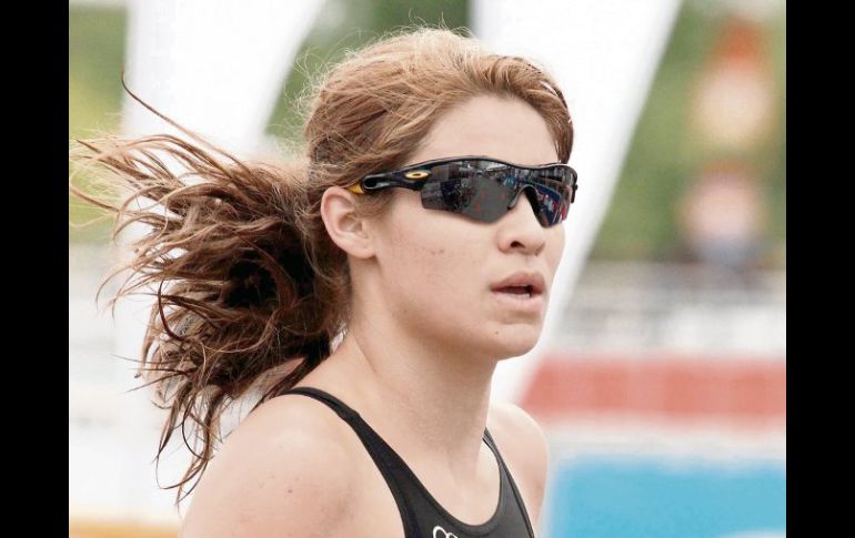 La triatleta jalisciense Claudia Rivas.MEXSPORT  /