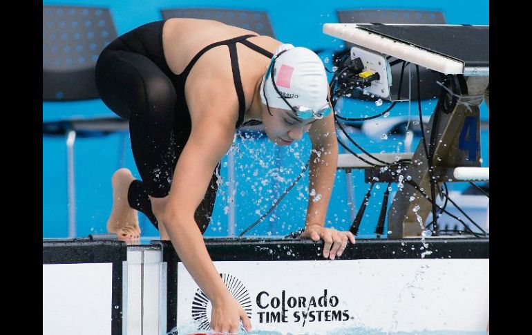 Liz Rueda, multimedallista nadadora, estará presente en la “Fiesta de América”. MEXS´PORT  /