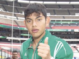 El jugador de los Tigres, Jorge Espericueta, ganó el Balón de Plata en el Mundial Sub-17. MEXSPORT  /