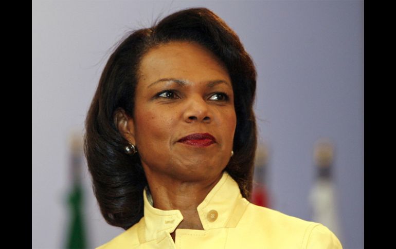 La ex secretaria de Estado estadounidense Condoleezza Rice. ARCHIVO  /