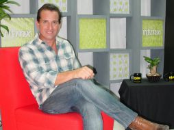 El actor Plutarco Haza dijo que en breve regresará a la actividad cinematográfica. NTX  /