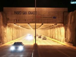 Ayer se abrió a la circulación el túnel de San Ignacio y Niño Obrero, pero restan trabajos de imagen urbana. E. PACHECO  /