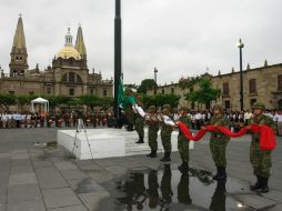 Participaron los 85 centros escolares en la ''Jornada por la Correcta Interpretación del Himno Nacional''. ESPECIAL  /