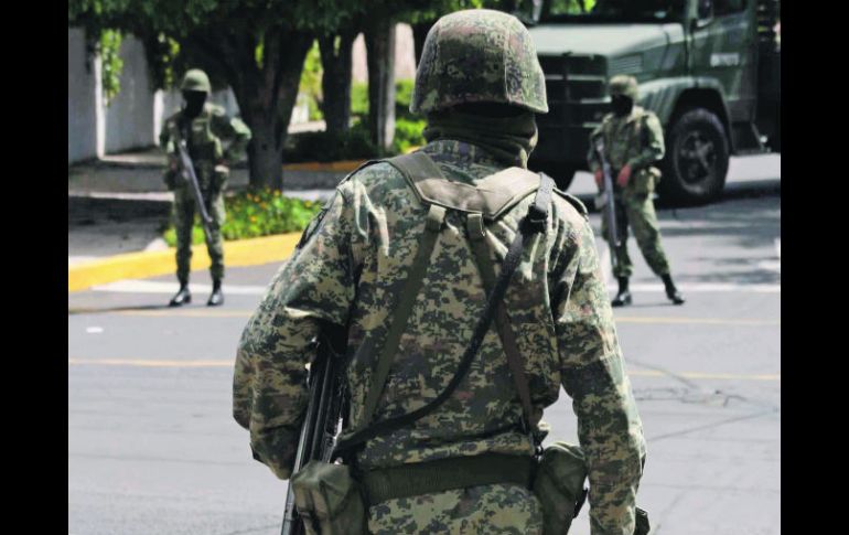 Imagen del opertivo donde fue abatido Ignacio “Nacho” Coronel, en un lujoso fraccionamiento de Zapopan.  /