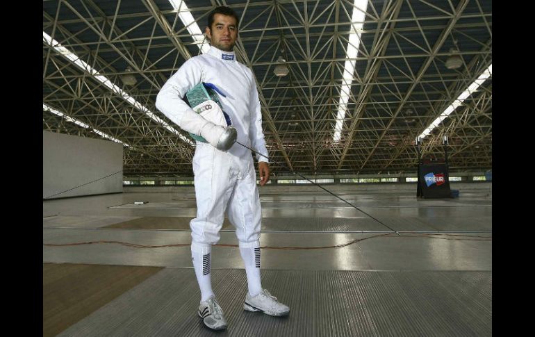 Oscar Soto, durante una sesion especial en ciudad de Mexico. MEXSPORT  /