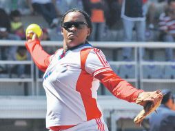 Marlen Bubaire, la lanzadora de Cuba. MEXSPORT  /