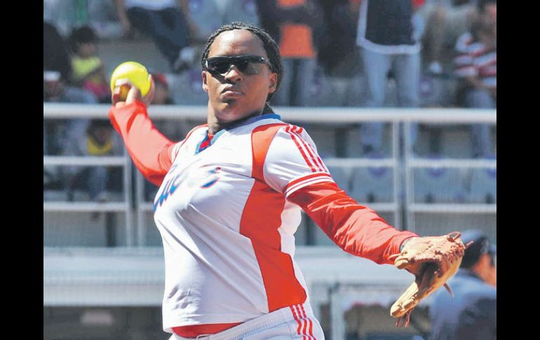 Marlen Bubaire, la lanzadora de Cuba. MEXSPORT  /