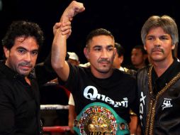 Soto (C) se encuentra en la etapa de acondicionamiento físico a doble sesión. MEXSPORT  /