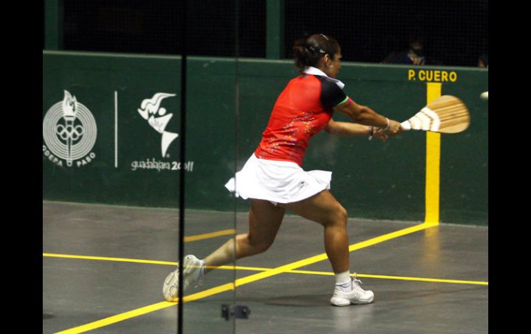 Rocío Guillén, junto con su compañera, Ariana Cepeda, dio a México otra presea de bronce. MEXSPORT  /