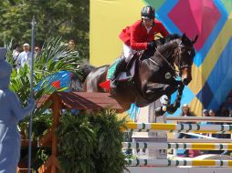 Michán terminó el día de ayer en la segunda posición individual.  /