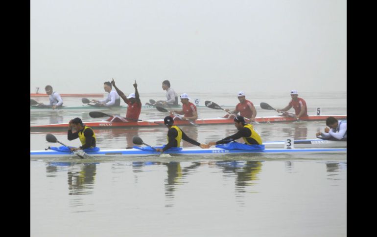 El equipo cubano durante la competencia. REUTERS  /