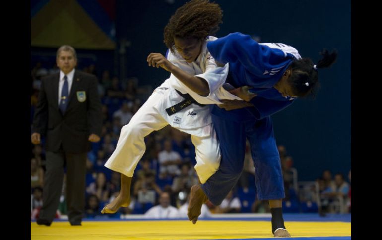 Argentina también sabe triunfar en judo. AFP  /