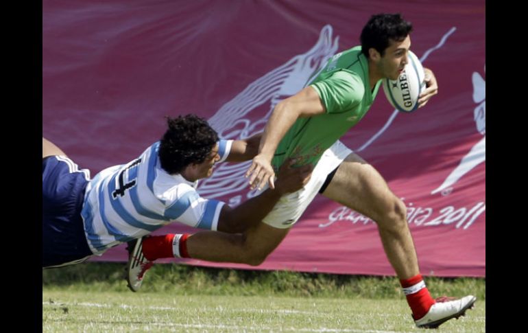 Sábado negro para los jugadores de rugby mexicanos. AFP  /