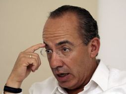 El Presidente Felipe Calderón, acompañado de su esposa Margarita Zavala, asiste a la final del proyecto Iniciativa México 2011. ARCHIVO  /