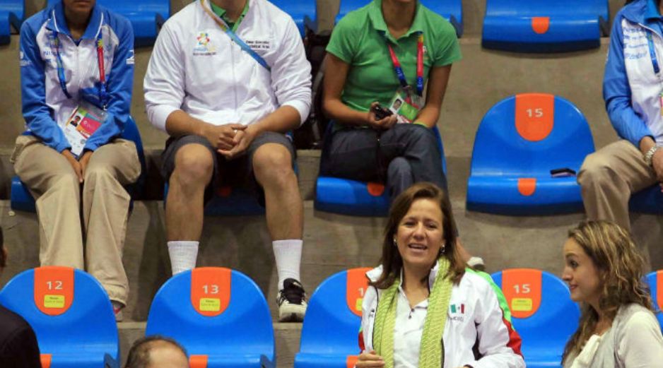 Margarita Zavala, manifestó una gran satisfacción por la realización de esta justa deportiva en Guadalajara. MEXSPORT  /