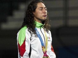 Mariana Díaz de la Vega obtuvo otro bronce para México. MEXSPORT  /