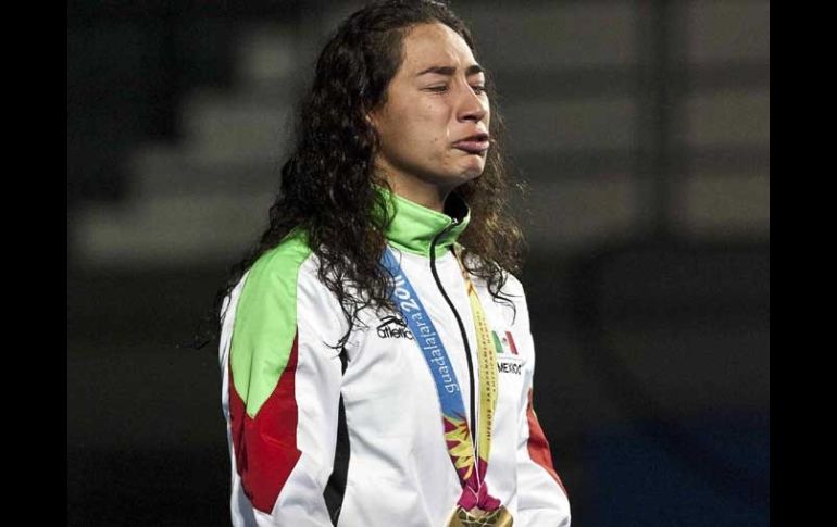 Mariana Díaz de la Vega obtuvo otro bronce para México. MEXSPORT  /