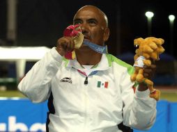 Mauro Máximo terminó en el sitio de honor con marca de 8.22 metros. MEXSPORT  /