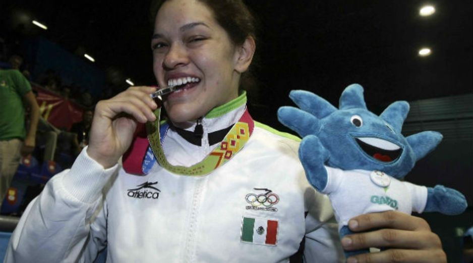 Lenia reconoció que le queda una espina por no haber logrado la medalla de oro en casa. MEXSPORT  /