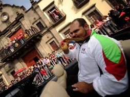 Jesús Castillo se dijo orgulloso de representar a Zapopan y a su país en los Juegos Parapanamericanos.  /