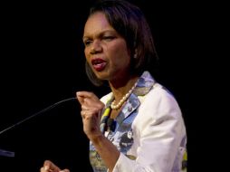 La ex secretaria estadunidense de Estado, Condoleezza Rice, lamenta no haber reforzado relación con México. ARCHIVO  /