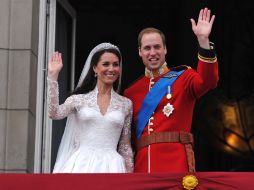 La monarquía británica fue la que ocupó más portadas en 2011 con la boda de Guillermo y Catalina. AFP  /