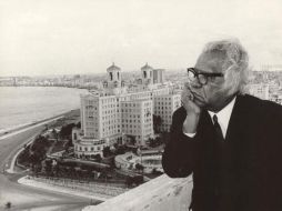 La Fundación Nicolás Guillén (en la imagen, durante su estancia en La Habana) es la encargada de convocar al encuentro. ESPECIAL  /