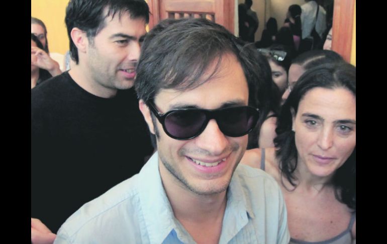 Gael García Bernal se encuentra en Colombia para disfrutar del Festival Internacional de Cine de Cartagena de Indias. EFE  /