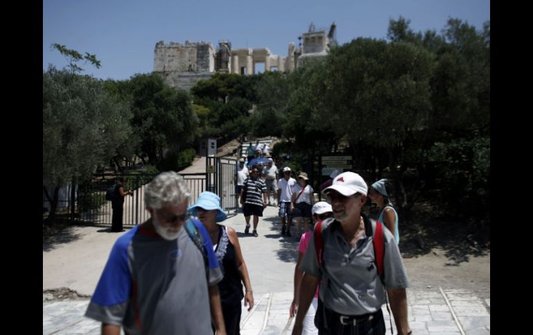 La Acrópolis es la atracción más visitada en Grecia. AFP  /