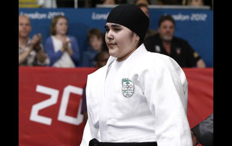 Shaherkani representa un ejemplo para que más mujeres saudíes y árabes practiquen el judo. EFE  /