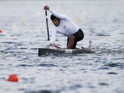 El campeón panamericano logra un insuficiente tiempo de 3:54.59 minutos. EFE  /