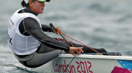 Con la actuación de Calles concluyó la actividad de la  selección olímpica mexicana de vela. ARCHIVO  /