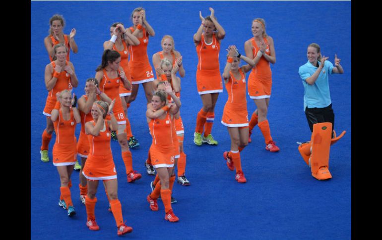 Holanda enfrentará al vencedor del partido entre las Leonas argentinas y Gran Bretaña. AFP  /