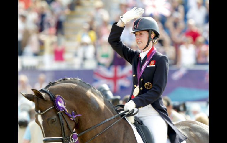 Con el oro de Dujardin, Gran Bretaña confirma su dominio en el adiestramiento ecuestre. REUTERS  /