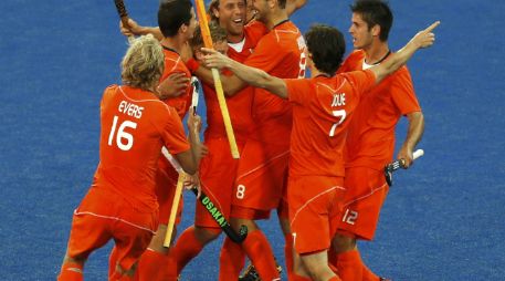 La Selección de Holanda, hizo valer los pronósticos y disputará la final del hockey sobre hierba contra Alemania. REUTERS  /