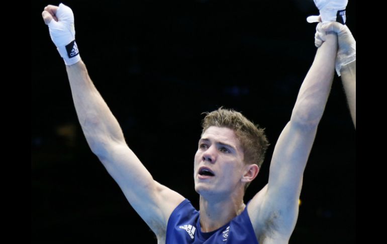 El británico Luke Campbell superó por cerrada decisión de 14 puntos a 13 al irlandés John Joe Nevin. AFP  /