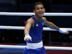 El boxeador caribeño, feliz luego del veredicto favorable. REUTERS  /