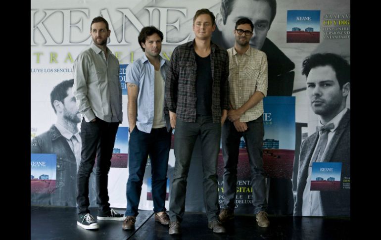 De izquierda a derecha, Richard Hughes, Jesse Quin, Tom Chaplin y Tim Rice-Oxley, integrantes de Keane. AP  /