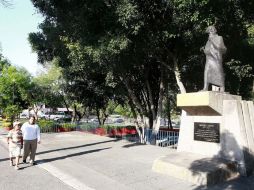 Estatua de Federico Chopin localizada en Guadalajara, Jalisco. ARCHIVO  /