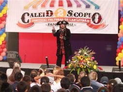 Inauguración del festival cultural Caleidoscipio, en el Trompo Mágico.  /