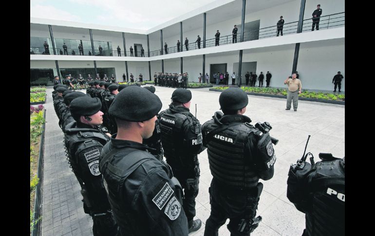 De estreno. Edificio que albergará la Policía de Zapopan.  /