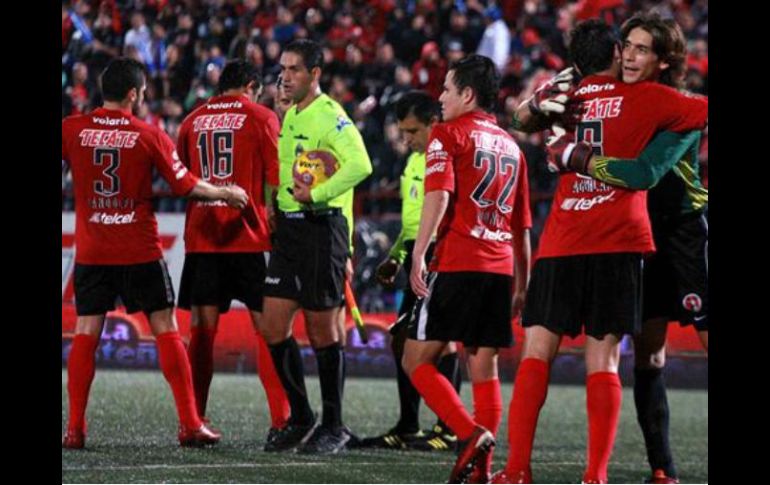 En el duelo de ida de la final, los Xolos dominaron casi todo el tiempo. ARCHIVO  /